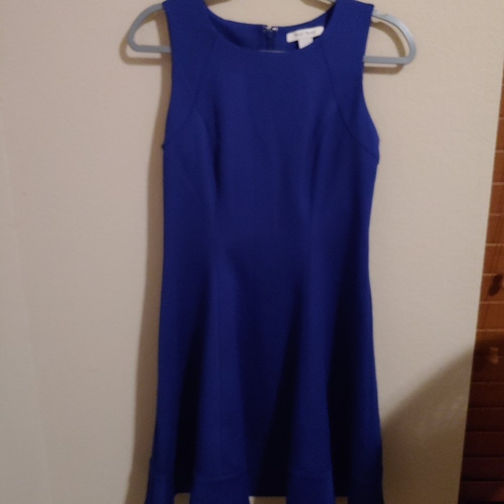 Blue dress